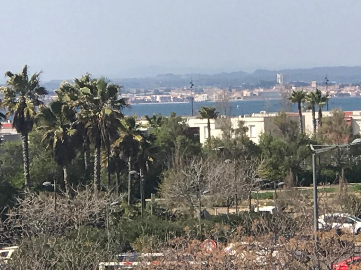 Charmant T2 Les Plages Dorees Vue Mer + Parking Sète Exterior foto
